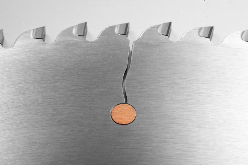 Cuchilla de sierra de aluminio de madera de madera