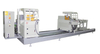 CNC 45 grados sierra de doble cabeza de corte especial de corte