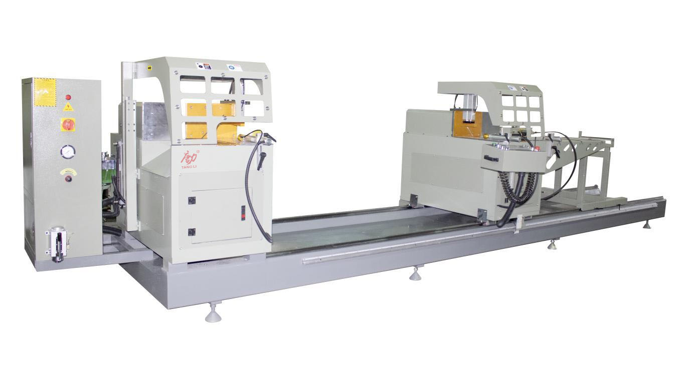 CNC 45 grados sierra de doble cabeza de corte especial de corte